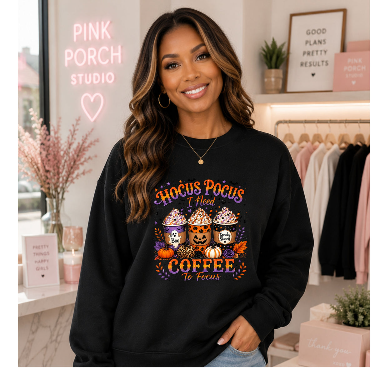 Hocus Pocus -crewneck sweater